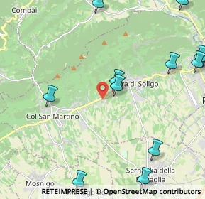 Mappa Via Rui Stort, 31010 Farra di Soligo TV, Italia (3.02846)