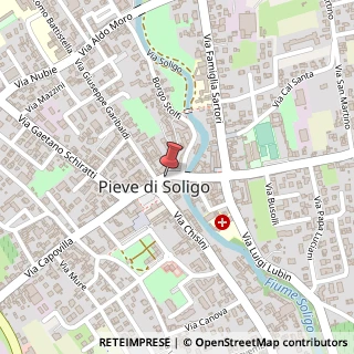 Mappa Corte del, Medà, 31053 Pieve di Soligo, Treviso (Veneto)