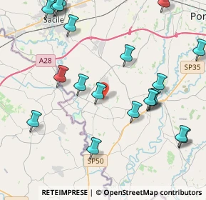 Mappa Via Bandi, 33070 Brugnera PN, Italia (4.983)