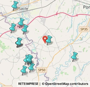 Mappa Via Bandi, 33070 Brugnera PN, Italia (5.02571)