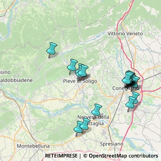 Mappa Via Giuseppe Vaccari, 31053 Pieve di Soligo TV, Italia (8.411)