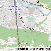 Map Laveno-Mombello