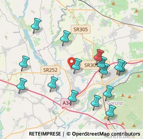 Mappa SP3, 34076 Romans d'Isonzo GO, Italia (4.24733)