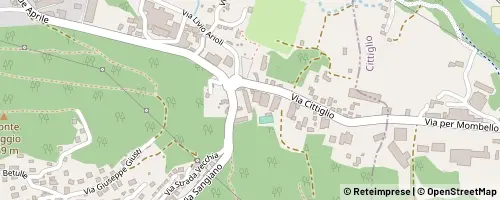 Mappa Laveno-Mombello