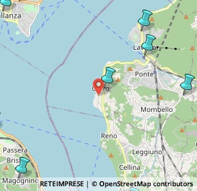 Mappa Via Gerolamo Pirinoli, 21014 Laveno-Mombello VA, Italia (4.262)