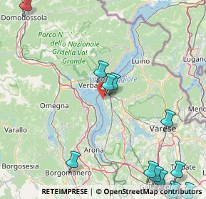 Mappa Via Gerolamo Pirinoli, 21014 Laveno-Mombello VA, Italia (30.60222)