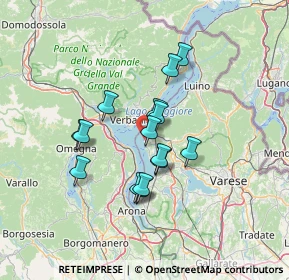 Mappa Via Gerolamo Pirinoli, 21014 Laveno-Mombello VA, Italia (10.62867)