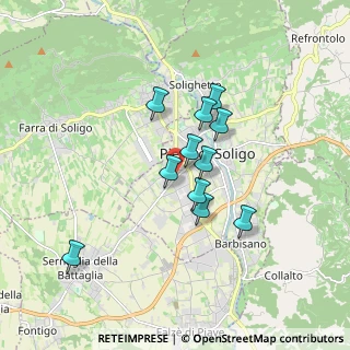 Mappa Via Sernaglia, 31053 Sernaglia della Battaglia TV, Italia (1.35909)