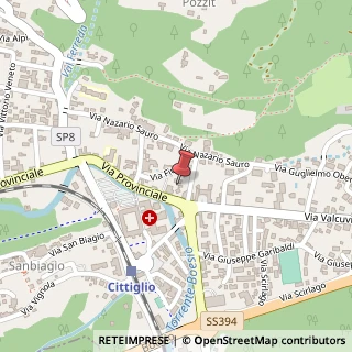 Mappa Via Provinciale, 46, 21033 Cittiglio, Varese (Lombardia)