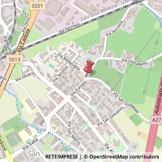 Mappa Via San Giuseppe,  2, 31020 San Vendemiano, Treviso (Veneto)