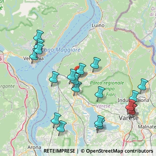 Mappa Via Privata Alessandro Volta, 21030 Brenta VA, Italia (9.4015)