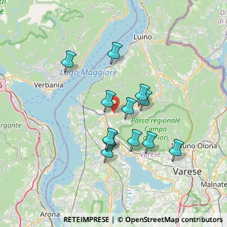 Mappa Via Privata Alessandro Volta, 21030 Brenta VA, Italia (6.08083)