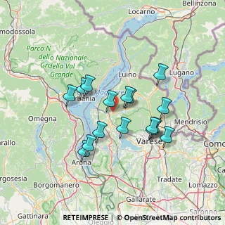 Mappa Via Privata Alessandro Volta, 21030 Brenta VA, Italia (11.73125)