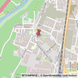 Mappa Via Prato A., 40, 38068 Rovereto, Trento (Trentino-Alto Adige)