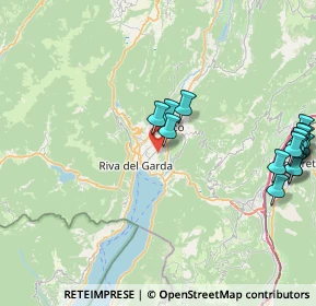 Mappa Via Monte Brione, 38062 Arco TN, Italia (10.034)