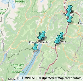 Mappa Via Monte Brione, 38062 Arco TN, Italia (14.96067)