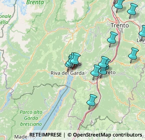 Mappa Via Monte Brione, 38062 Arco TN, Italia (16.098)