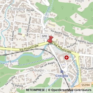 Mappa Via G. Marconi, 105, 21033 Cittiglio, Varese (Lombardia)