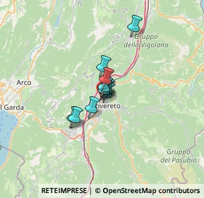 Mappa Via Azzolini, 38068 Rovereto TN, Italia (3)