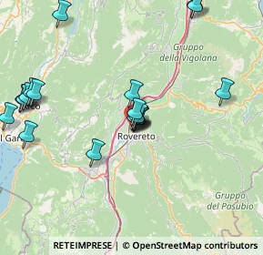 Mappa Via Azzolini, 38068 Rovereto TN, Italia (7.882)