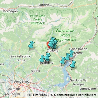 Mappa Via Sant' Alberto, 24020 Villa d'Ogna BG, Italia (8.94214)