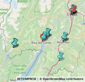 Mappa Via Martini, 38066 Riva del Garda TN, Italia (18.2985)