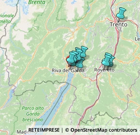 Mappa Via Martini, 38066 Riva del Garda TN, Italia (8.38364)