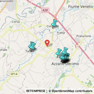Mappa Azzano Decimo, 33082 Azzano Decimo PN, Italia (1.903)