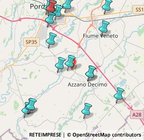 Mappa Azzano Decimo, 33082 Azzano Decimo PN, Italia (4.94111)