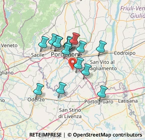 Mappa Azzano Decimo, 33082 Azzano Decimo PN, Italia (10.30938)