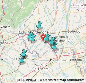 Mappa Azzano Decimo, 33082 Azzano Decimo PN, Italia (10.75455)