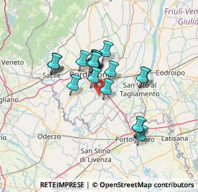 Mappa Azzano Decimo, 33082 Azzano Decimo PN, Italia (10.708)