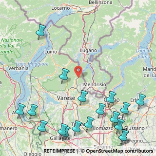 Mappa Via Vignazza, 21050 Besano VA, Italia (25.49111)