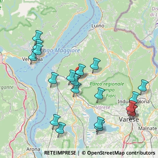 Mappa 21030 Brenta VA, Italia (9.415)