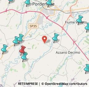 Mappa Via Armentera, 33082 Azzano Decimo PN, Italia (6.75625)
