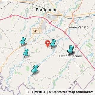 Mappa Via Armentera, 33082 Azzano Decimo PN, Italia (3.90091)
