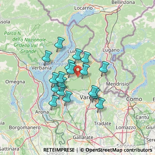 Mappa Via alla Cava, 21030 Castello Cabiaglio VA, Italia (10.87)