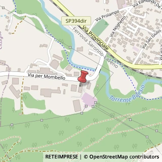 Mappa Via Per Mombello, 13, 21033 Cittiglio, Varese (Lombardia)