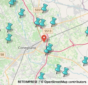 Mappa Via San Luca, 31020 San Vendemiano TV, Italia (6.196)