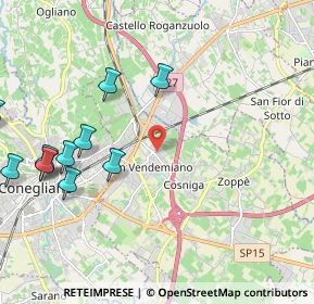 Mappa Via San Luca, 31020 San Vendemiano TV, Italia (2.74083)