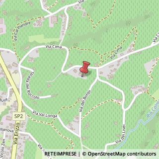 Mappa Via Cima, 13, 31049 fraz. San Pietro di Barbozza, Valdobbiadene TV, Italia, 31049 Valdobbiadene, Treviso (Veneto)
