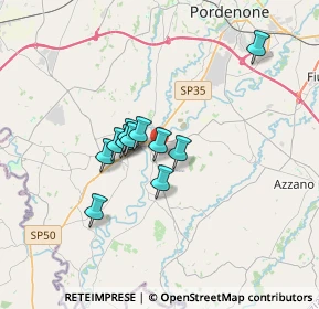 Mappa Via dei Gelsi, 33087 Pasiano di Pordenone PN, Italia (2.41727)