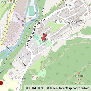 Mappa Via Venezia, 4, 24020 Piario, Bergamo (Lombardia)