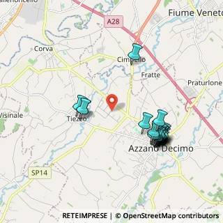 Mappa Via Villalta, 33082 Azzano Decimo PN, Italia (1.9575)