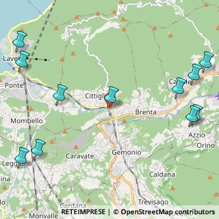 Mappa Via G. Marconi, 21033 Cittiglio VA, Italia (3.10636)