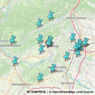 Mappa Calle de Gai, 31053 Pieve di Soligo TV, Italia (8.5725)