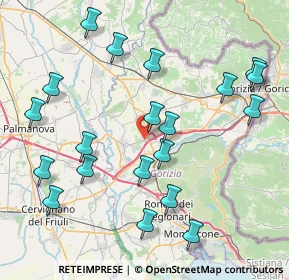 Mappa Via Venuti Padre e Figlio, 34072 Gradisca d'Isonzo GO, Italia (9.0115)