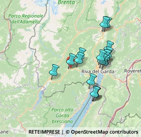 Mappa Via Alla Sega, 38067 Ledro TN, Italia (13.17471)