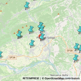 Mappa Via Pati, 31053 Pieve di Soligo TV, Italia (5.31235)