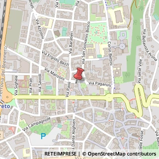 Mappa Piazza Volontari della Libertà, 5, 38068 Rovereto, Trento (Trentino-Alto Adige)
